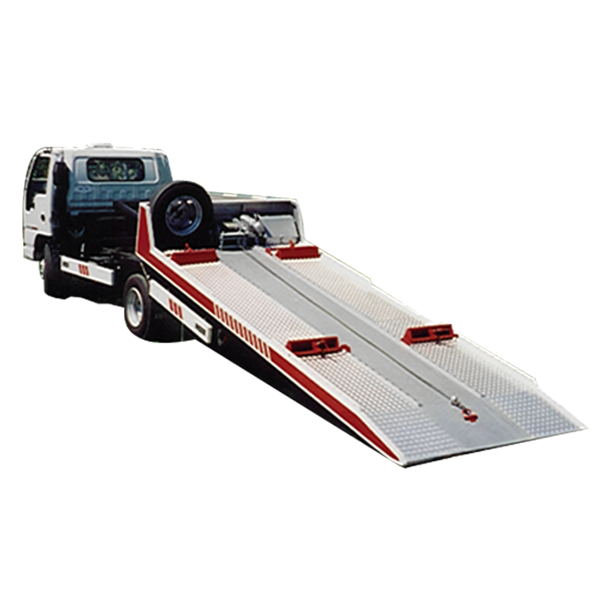 SLIDE BED WIHT CRANE